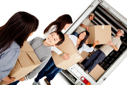 Man and van service loading furniture in Edgware