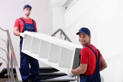 Transporting household and office items with a moving truck