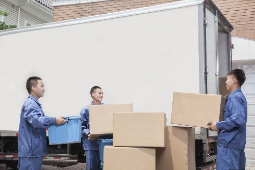 Team member reviewing ethical compliance documents for a removal company in Edgware