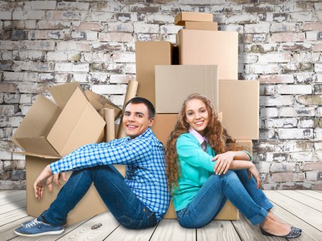 Professional removals in Edgware with a moving van ready for a local property move