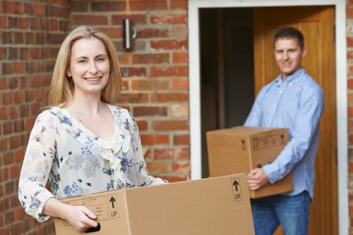 Family home moving with removal truck hire in Edgware