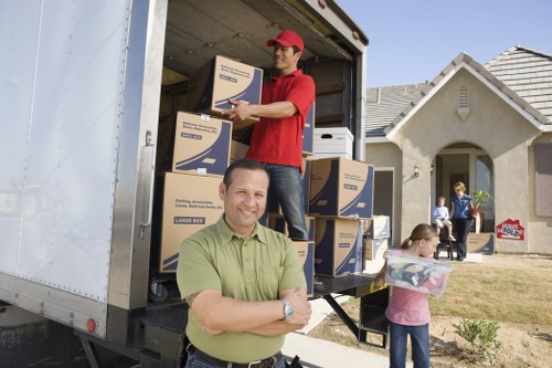Safe loading of furniture and appliances for house removals in Edgware