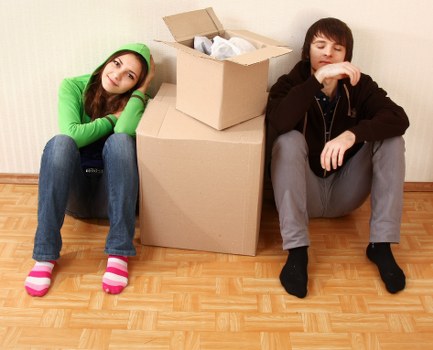 Office relocation services in Edgware with boxes and business equipment ready for transport