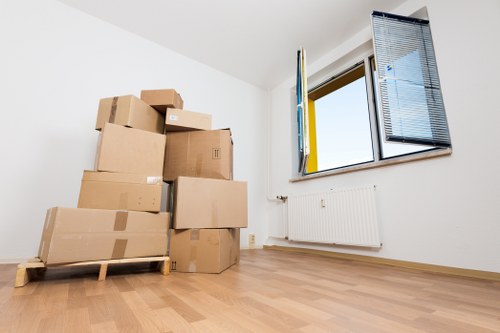 Organised relocation process showing professional removals in Edgware