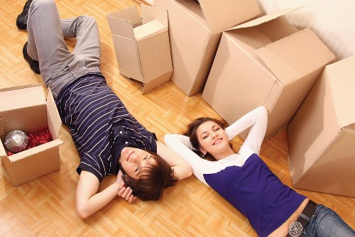 Student moving service handling furniture and boxes in Edgware
