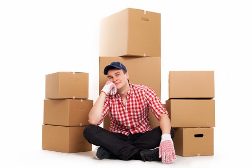 Local man and van helping with a small flat move in Edgware